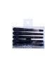Pinzas Lisas Negras x 5