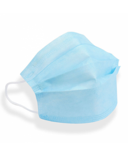 Mascarilla 3 Pliegues – Adulto 50 unidades